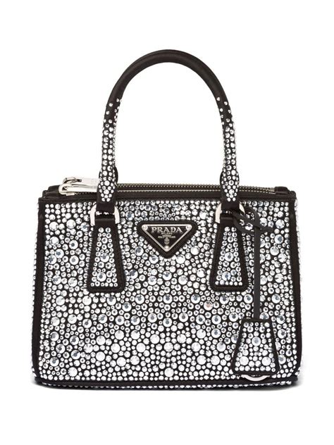 crystal satin mini bag prada|prada platinum satin bags.